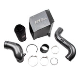 Wehrli Custom Fab 2007.5-2010 LMM 4" Intake Kit with Air Box Stage 2 Orange Frost
